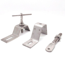 A2/A4 stainless steel solar panel z bracket for fixing system marble angle